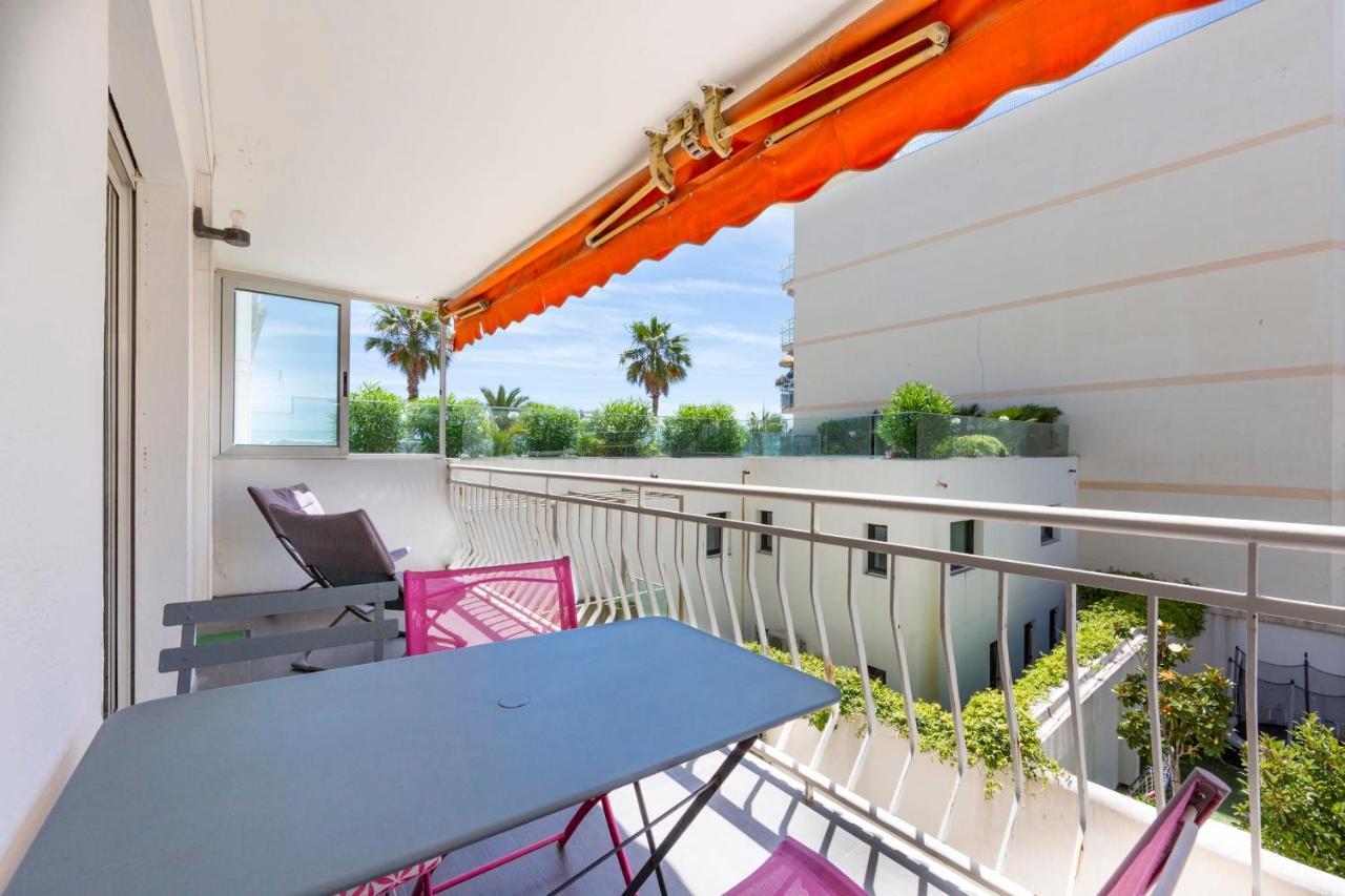 Modern Apartment 2 Bedrooms Quiet Terrace In A Palm Beach Area, 30 Meters From Seaside Cannes Exterior photo